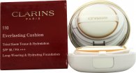 Click to view product details and reviews for Clarins everlasting cushion foundation spf50 13ml 110 honey.